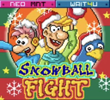 Snowball fight