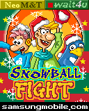 Snowball fight